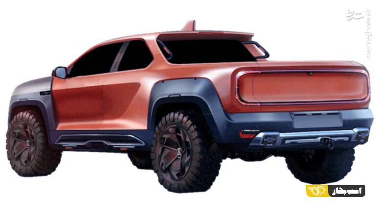 پیکاپ برقی سانی رقیب چینی تسلا سایبر تراک