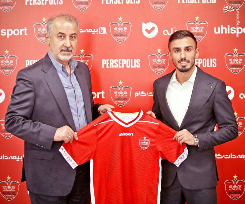 بازیکن جنجالی به پرسپولیس پیوست +عکس