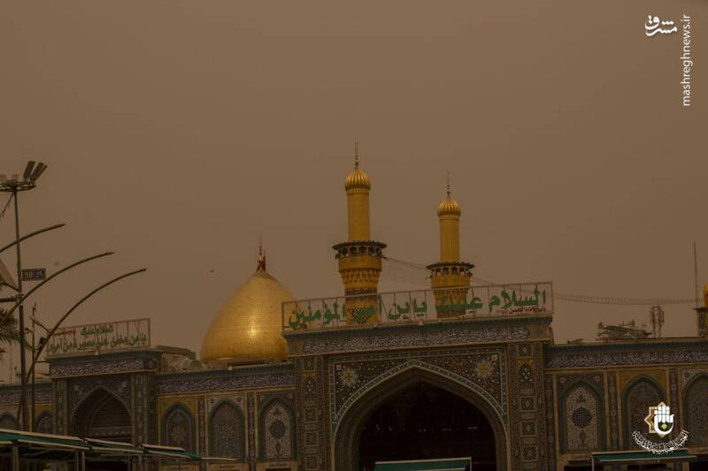 عکس/ موج جدید طوفان شن در عراق