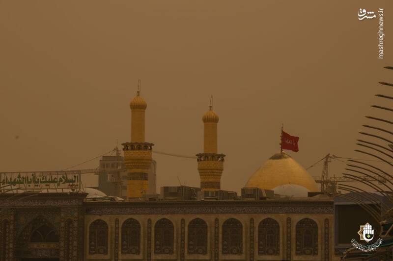 عکس/ موج جدید طوفان شن در عراق