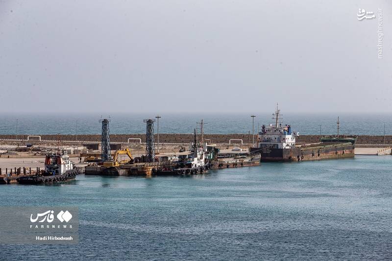 عکس/ بندر شهید بهشتی چابهار