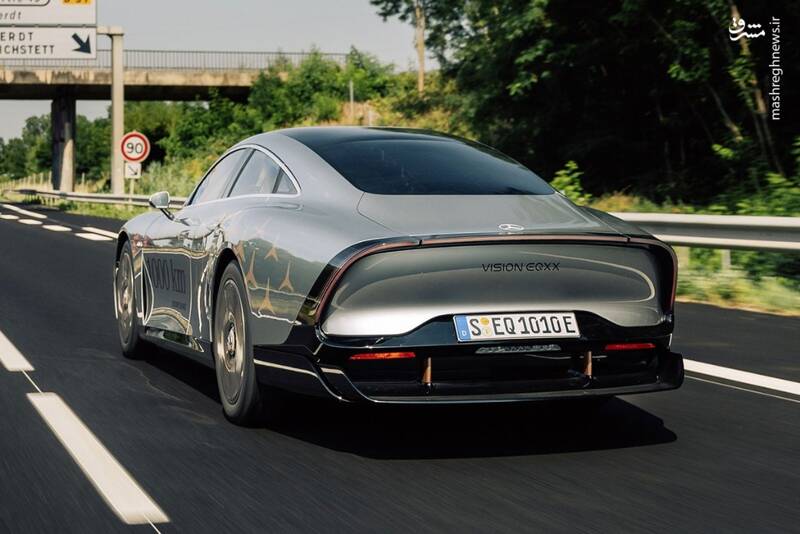 مرسدس بنز ویژن EQXX رکورد شکست +عکس