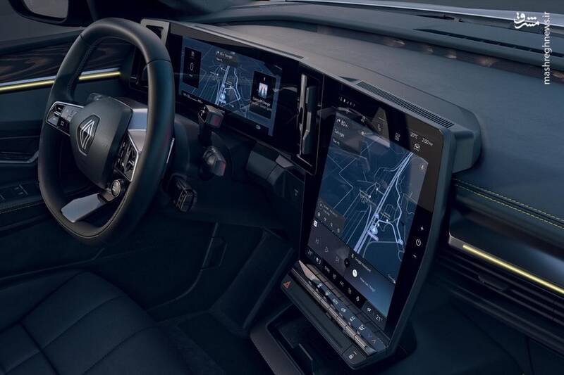 شاسی بلند جدید مگان الکتریکی +عکس