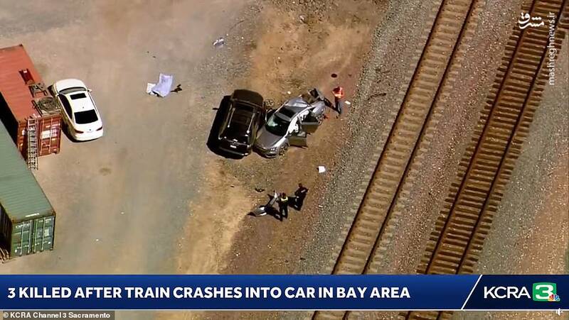 عکس/ برخورد مرگبار قطار با یک کامیون