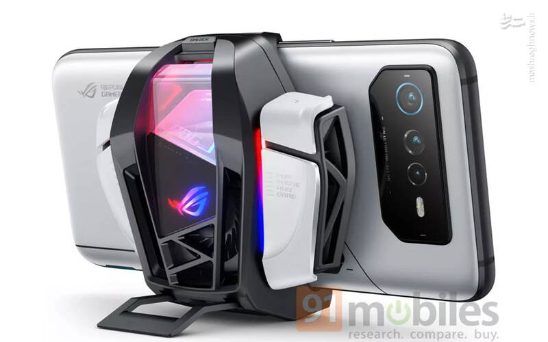 رندرهای گوشی گیمینگ ایسوس +عکس