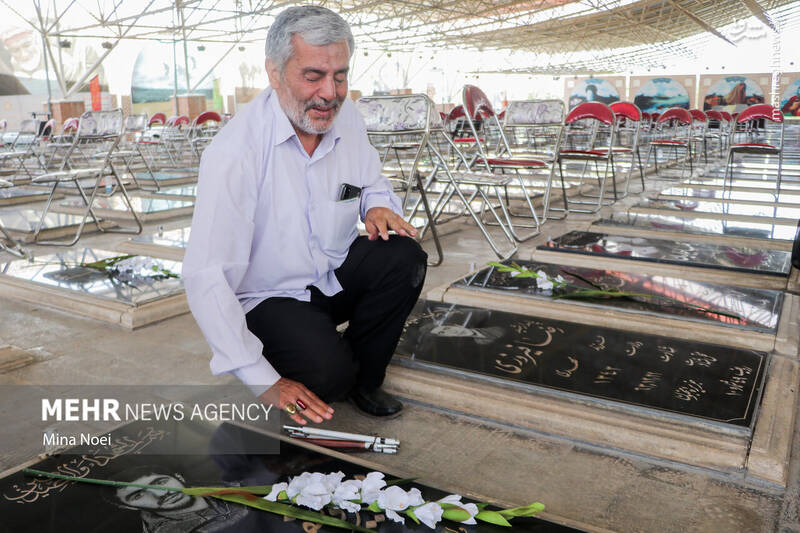 عکس/ مراسم گرامیداشت شهدای ۷ تیر در تبریز