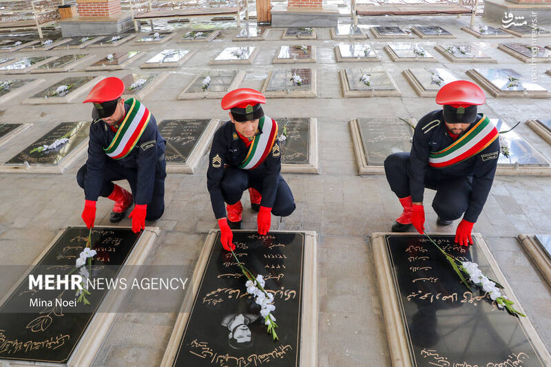 عکس/ مراسم گرامیداشت شهدای ۷ تیر در تبریز