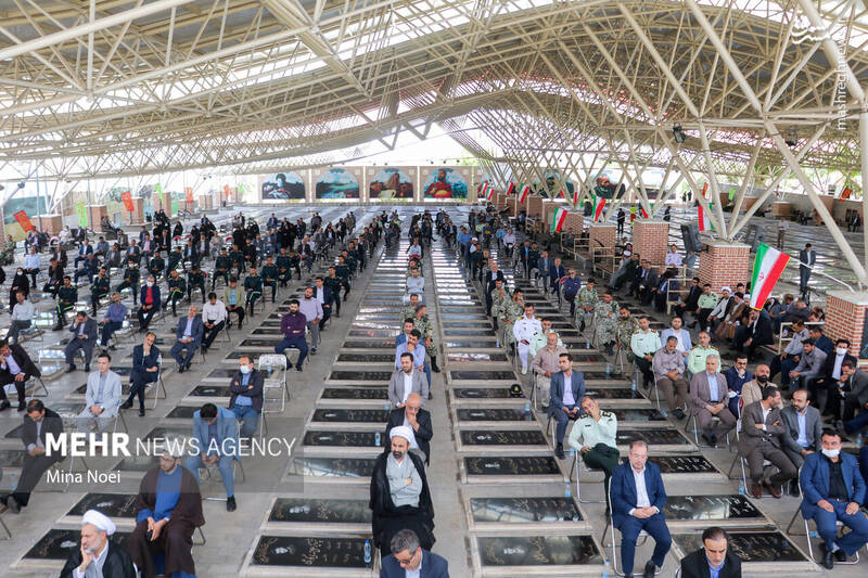 عکس/ مراسم گرامیداشت شهدای ۷ تیر در تبریز