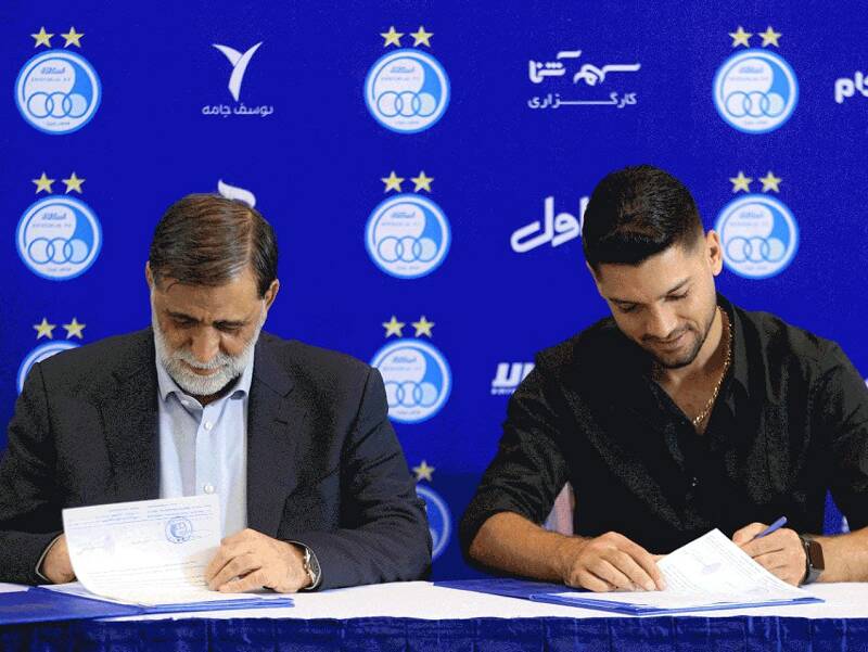 ادامه همکاری مهدیپور و استقال امضا شد +عکس
