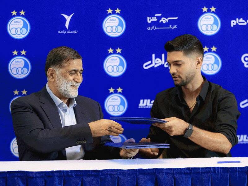 ادامه همکاری مهدیپور و استقال امضا شد +عکس