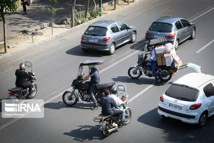 بیشترین تصادفات موتورسیکلتها در کدام خیابانهای پایتخت است؟ 2