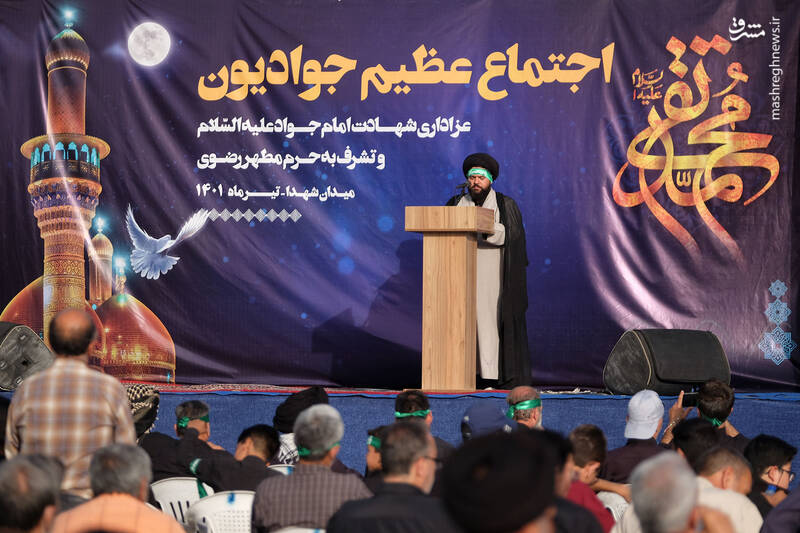 عکس/ عزاداری مشهدیها در روز شهادت جوادالائمه(ع)