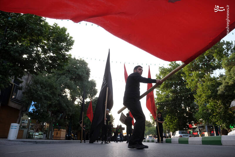 عکس/ عزاداری مشهدیها در روز شهادت جوادالائمه(ع)