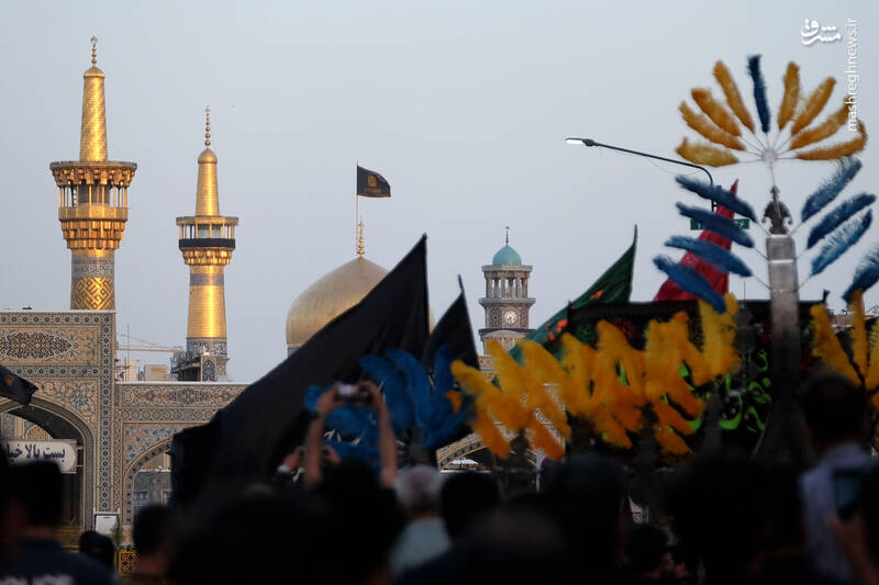 عکس/ عزاداری مشهدیها در روز شهادت جوادالائمه(ع)