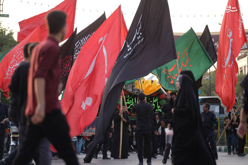 عکس/ عزاداری مشهدیها در روز شهادت جوادالائمه(ع)