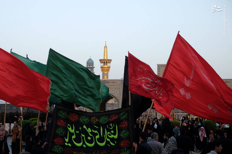عکس/ عزاداری مشهدیها در روز شهادت جوادالائمه(ع)