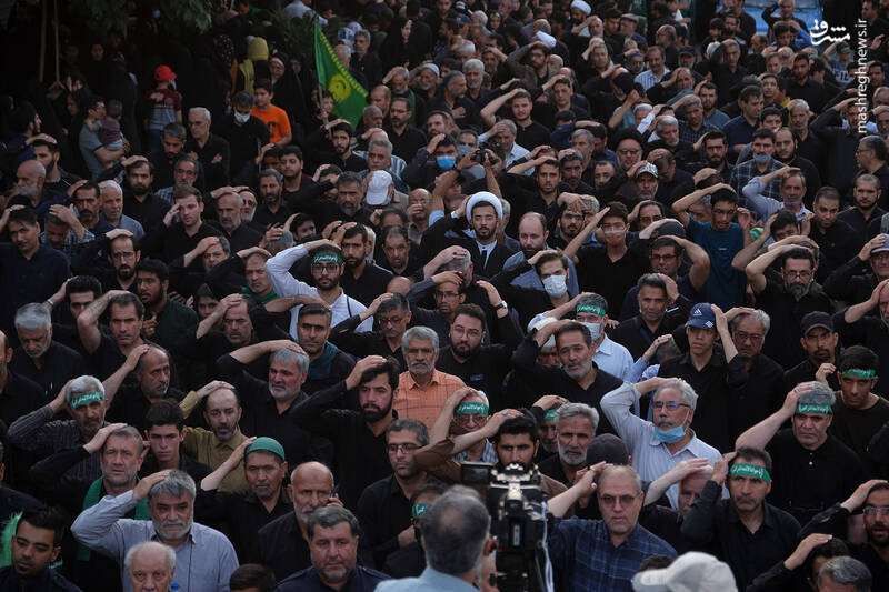 عکس/ عزاداری مشهدیها در روز شهادت جوادالائمه(ع)