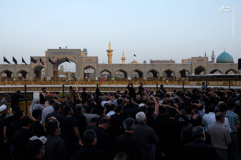 عکس/ عزاداری مشهدیها در روز شهادت جوادالائمه(ع)