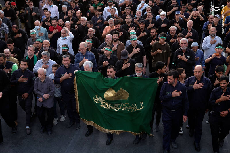 عکس/ عزاداری مشهدیها در روز شهادت جوادالائمه(ع)