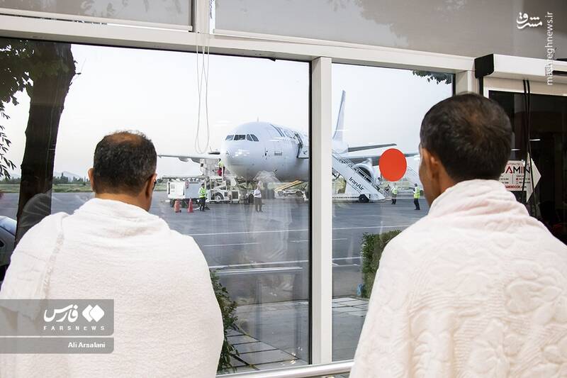 عکس/ اعزام حجاج آذربایجانغربی از فرودگاه ارومیه