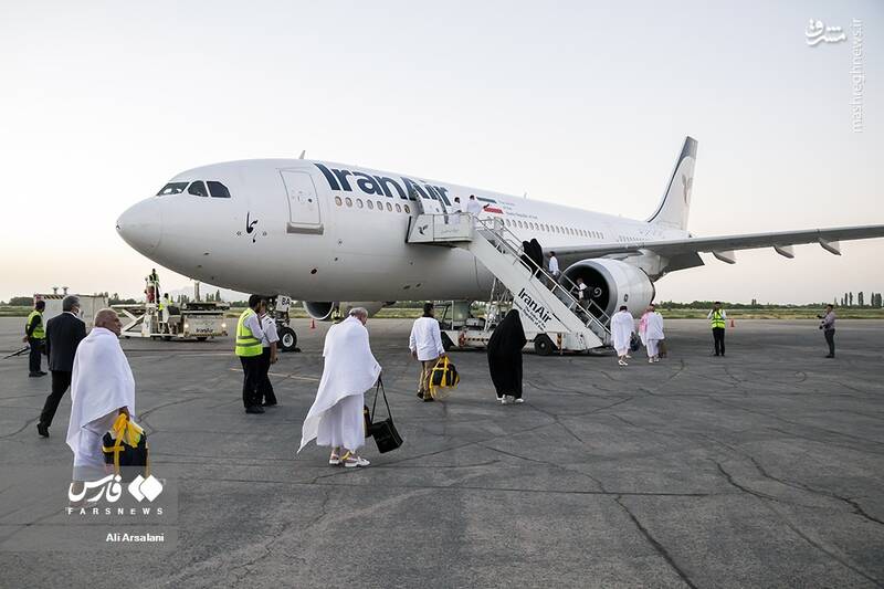 عکس/ اعزام حجاج آذربایجانغربی از فرودگاه ارومیه