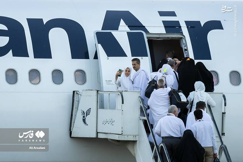 عکس/ اعزام حجاج آذربایجانغربی از فرودگاه ارومیه