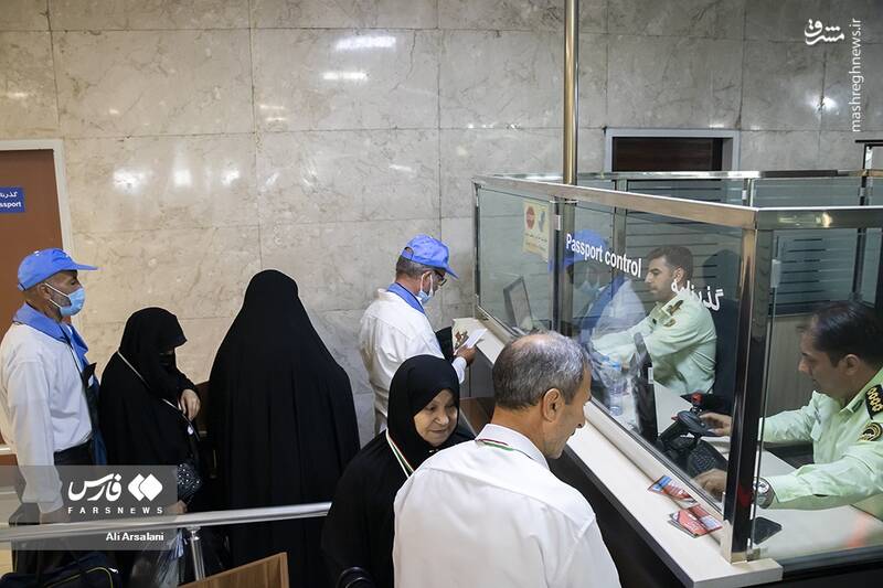 عکس/ اعزام حجاج آذربایجانغربی از فرودگاه ارومیه