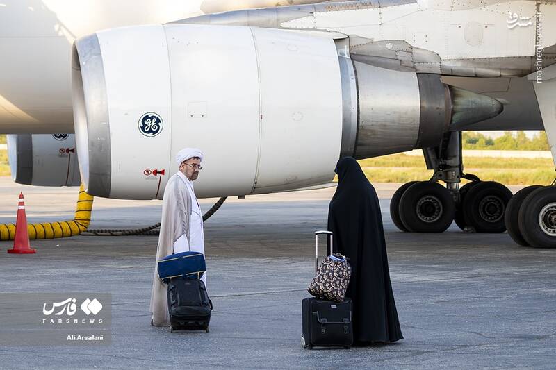 عکس/ اعزام حجاج آذربایجانغربی از فرودگاه ارومیه
