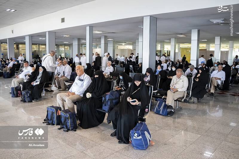 عکس/ اعزام حجاج آذربایجانغربی از فرودگاه ارومیه