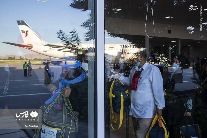 عکس/ اعزام حجاج آذربایجانغربی از فرودگاه ارومیه