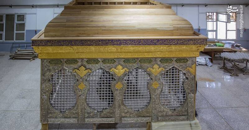 ضریح جدید حرم حضرت زینب(س) رونمایی میشود+جدیدترین تصاویر