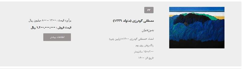 برگزاری شانزدهمین حراج تهران با تکنیک‌های جدید رسانه‌ای/ سهم هنرمندان انقلابی از فروش ۷۸ میلیاردی چقدر بود؟ +تصاویر