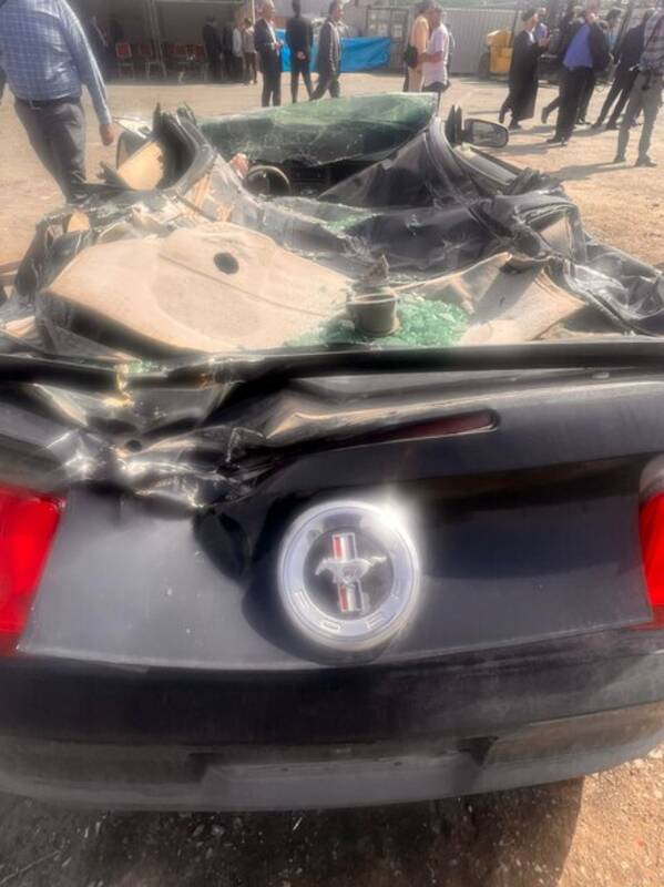 جزئیات انهدام خودروهای آمریکایی +عکس