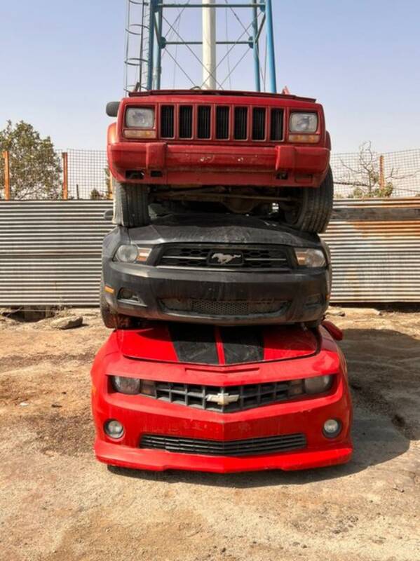 جزئیات انهدام خودروهای آمریکایی +عکس