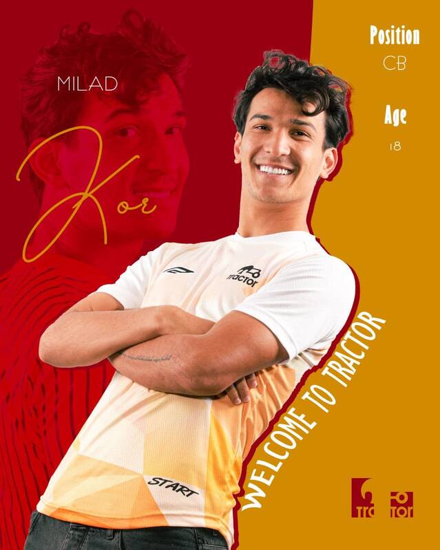 شاگرد مهدویکیا رسماً تراکتوری شد +عکس