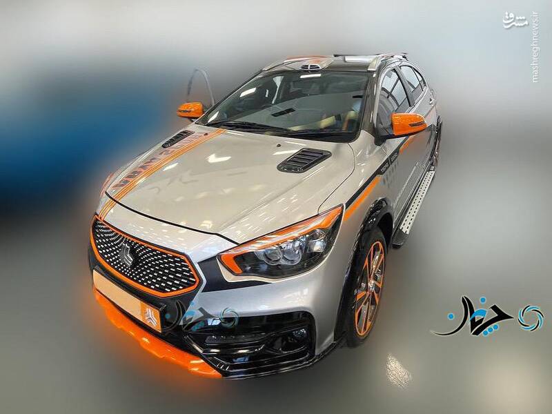 نسخه تیونینگ شده خودروی آریا +عکس