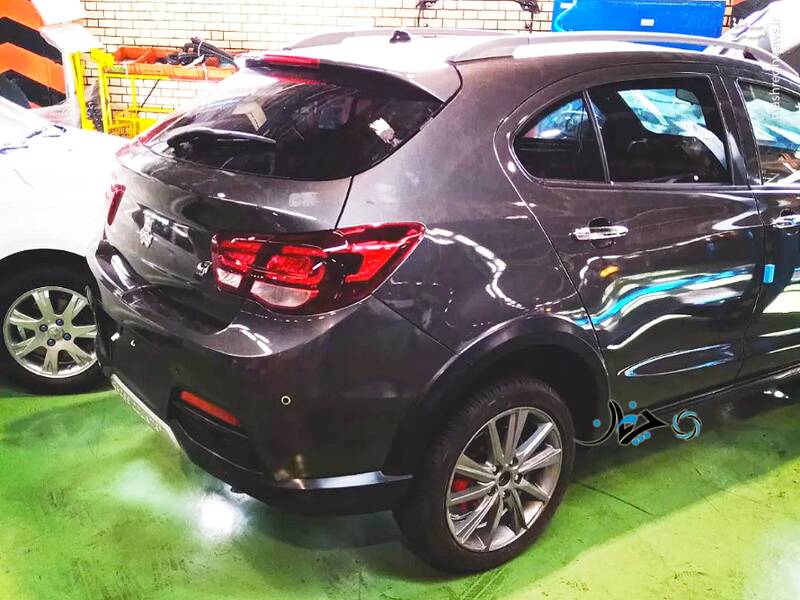 نسخه تیونینگ شده خودروی آریا +عکس