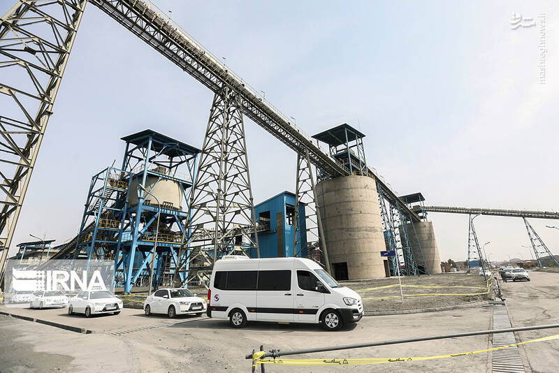 عکس/ افتتاح خط ۳ کارخانه کنستانتره سیرجان