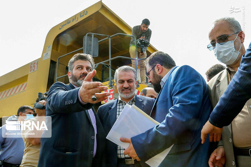 عکس/ افتتاح خط ۳ کارخانه کنستانتره سیرجان