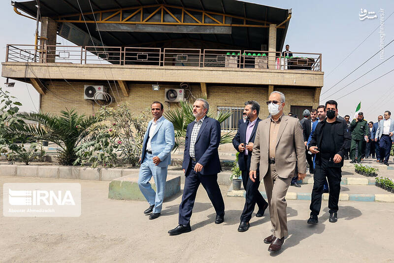 عکس/ افتتاح خط ۳ کارخانه کنستانتره سیرجان