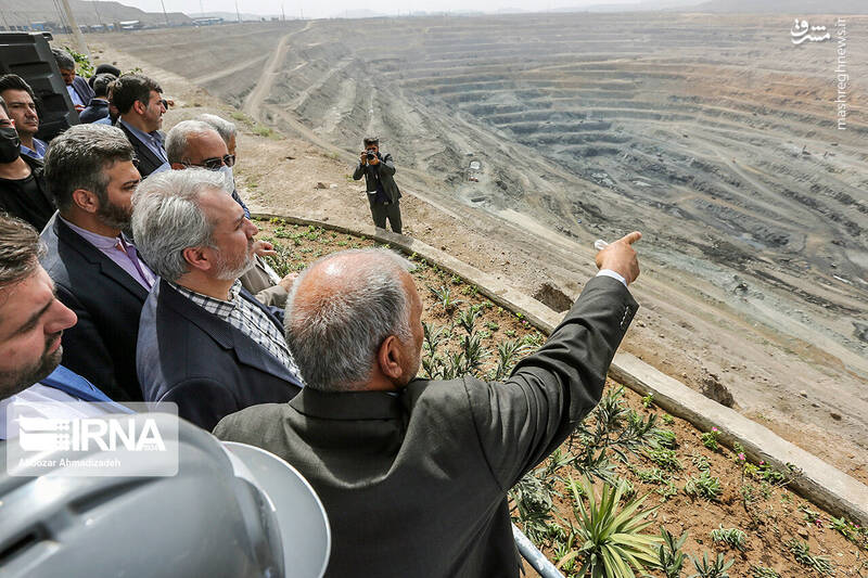 عکس/ افتتاح خط ۳ کارخانه کنستانتره سیرجان