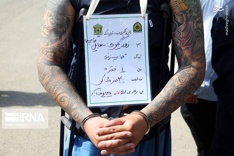 عکس/ انهدام ۲۲ باند سرقت در تهران