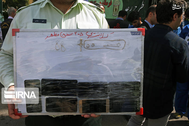 عکس/ انهدام ۲۲ باند سرقت در تهران