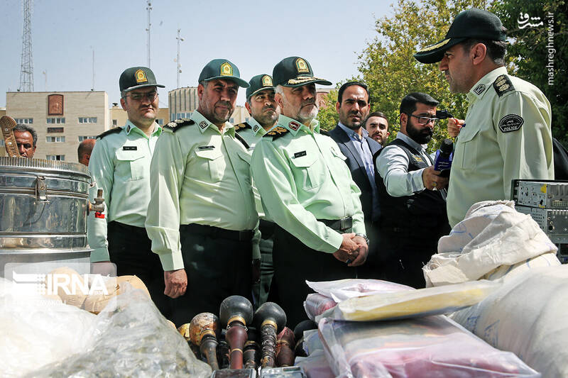 عکس/ انهدام ۲۲ باند سرقت در تهران