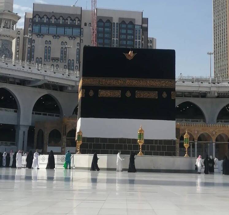 مسجدالحرام خالی از حجاج شد +عکس و فیلم