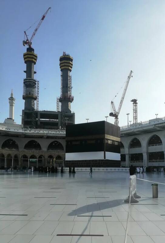 مسجدالحرام خالی از حجاج شد +عکس و فیلم