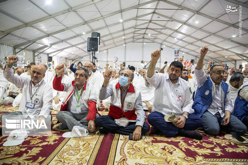 عکس/ مراسم برائت از مشرکین