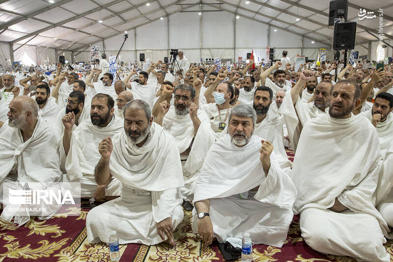 عکس/ مراسم برائت از مشرکین