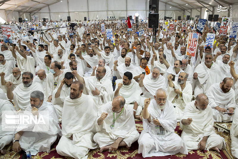 عکس/ مراسم برائت از مشرکین