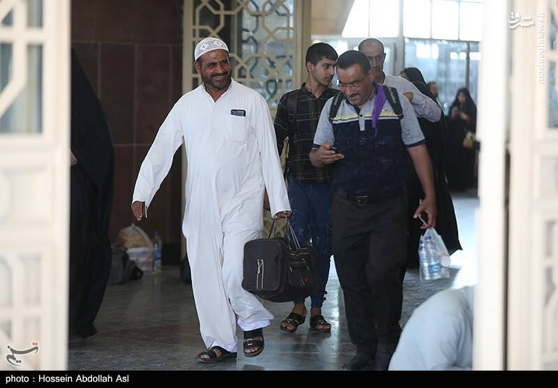 عکس/ تردد زائران از پایانه مرزی شلمچه